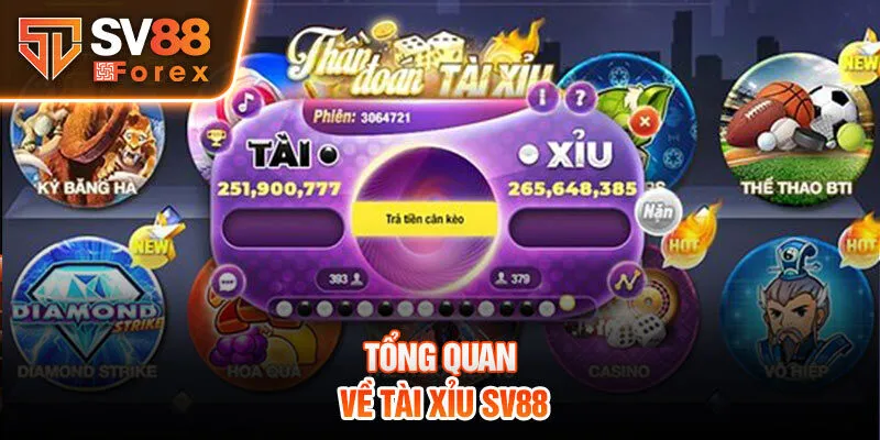 Tổng quan về tài xỉu Sv88